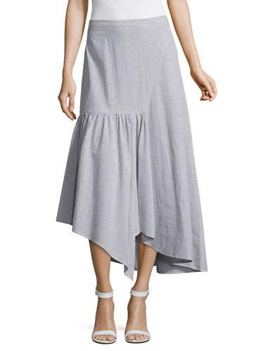 Rachel Comey Striped Seersucker Long Skirt | ModeSens