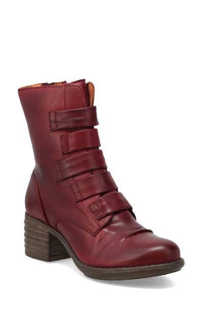 Miz Mooz Georgina Bootie In Bordeaux Leather