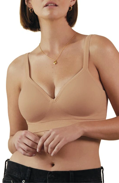 Bravado Designs Everyday Muse Wireless Contour Bra In Butterscotch