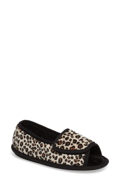 Daniel Green Tara Ii Slipper In Cheetah Fabric