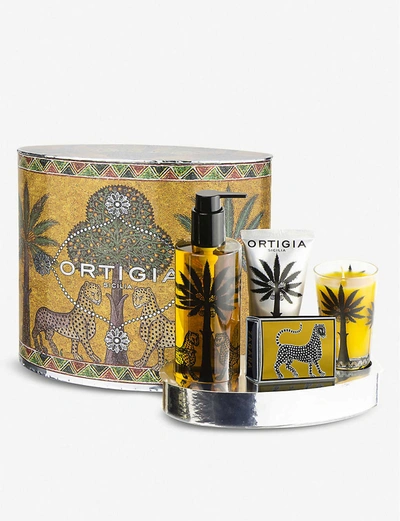 Ortigia Sicilia Zagara Oval Gift Box Set