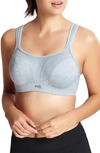 Panache Underwire Sports Bra In Grey Marl