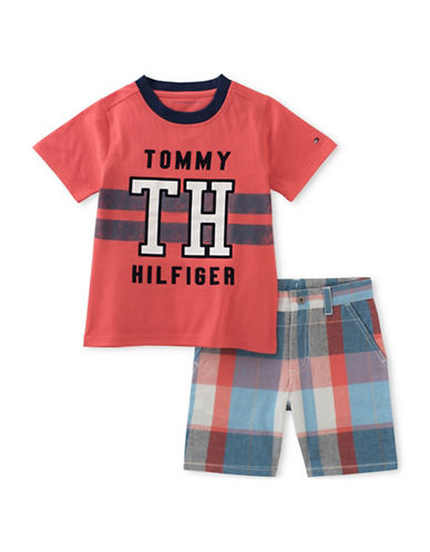 Tommy Hilfiger Two-piece Tee And Shorts Set | ModeSens
