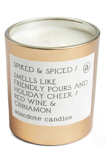 Anecdote Candles Spiked & Spiced Candle In Spiked & Spiced