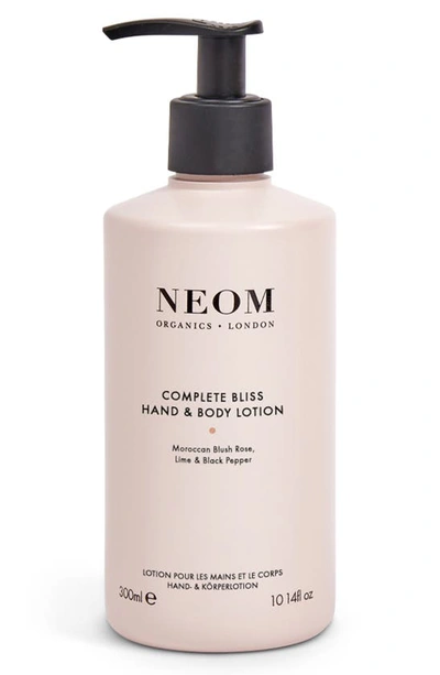 Neom Complete Bliss Hand & Body Lotion, 10.14 oz