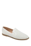 Journee Collection Journee Lucie Perforated Flat Loafer In Gray