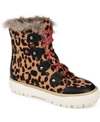 Journee Collection Women's Foam Glacier Winter Boots In Leopard