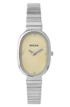 Breda Jane Watch In Silver/beige, Women's At Urban Outfitters