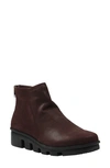 L'amour Des Pieds Hadirat Boot In Dark Brown Weathered Leather