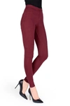 Memoi Soft Chic Women's Leggings In Tawny Port