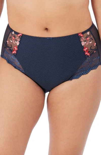 Elomi Charley Full Figure Briefs In Navy