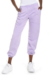Melody Ehsani Heavy Fleece Sweatpants In Lavender