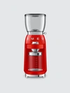 Smeg - Verified Partner Smeg Coffee Grinder In Red