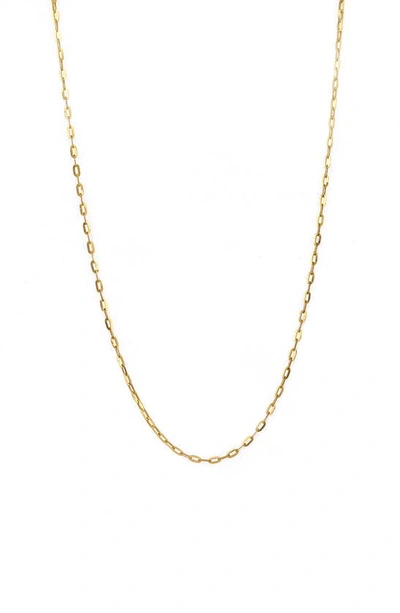 Bony Levy 14k Gold Mini Chain Link Necklace In Yellow Gold