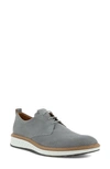 Ecco St.1 Hybrid Perforated Plain Toe Derby In Wild Dove