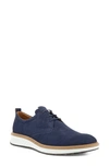 Ecco St.1 Hybrid Perforated Plain Toe Derby In Night Blue