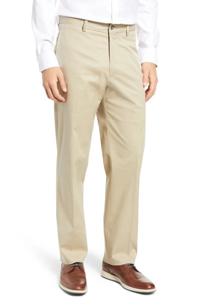 Berle Charleston Stretch Cotton Chino Pants In Khaki