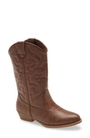 Tucker + Tate Kids' Cowboy Boot In Brown