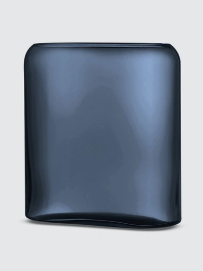Nude Glass - Verified Partner Nude Glass Layers Vase In Steel Blue