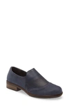 Naot Angin Loafer In Navy Velvet/ Soft Ink