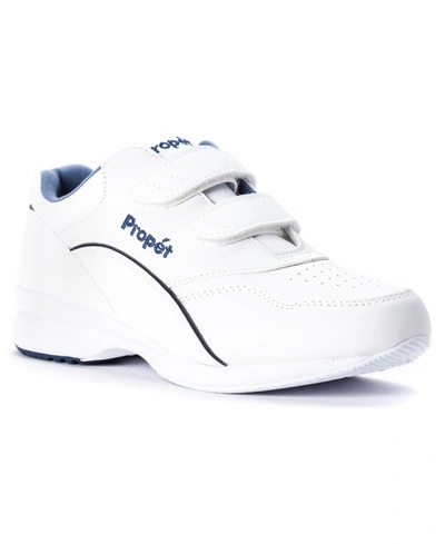 Propét Women's Tour Walker Strap Sneakers Women's Shoes In White,blue