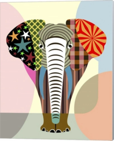 Metaverse Elephantidae By Lanre Adefioye Canvas Art In Multi