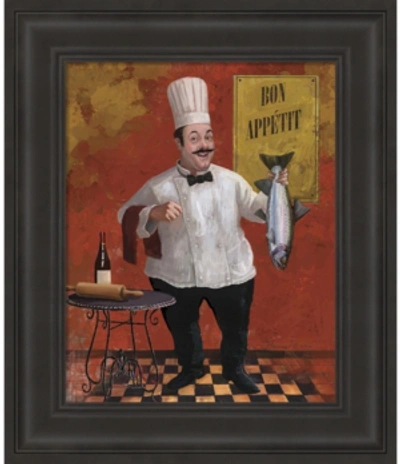 Metaverse Chef Fish Master By Frank Harris Framed Art In Multi