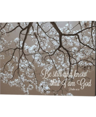 Metaverse Be Still By Gail Peck Canvas Art In Multi
