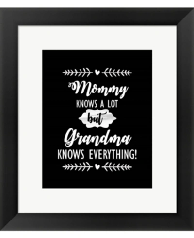 Metaverse Grandma Knows Everyt By Color Me Happy Framed Art In Multi