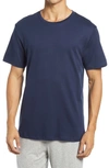 Nordstrom Men's Shop Pima Cotton Crewneck T-shirt In Navy Blazer