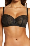 Chantelle Lingerie Day To Night Underwire Demi Bra In Black