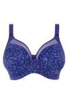 Goddess Kayla Full Figure Underwire Bra In Purple Cascade