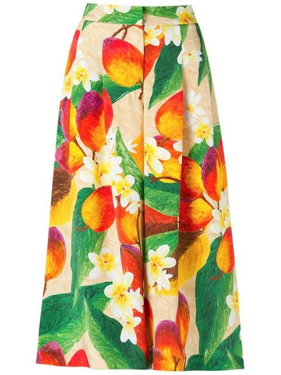 Isolda Floral And Mango Culottes