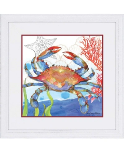 Paragon Oceana Crab 1 Framed Wall Art, 37" X 37" In Multi