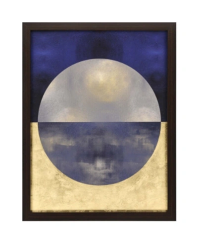 Paragon Blue Sphere I Framed Wall Art, 53" X 41" In Multi