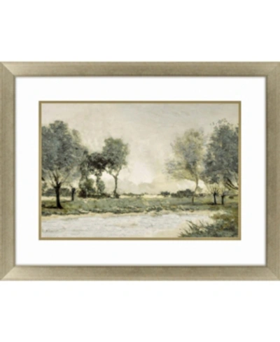 Paragon By The Pond I Framed Wall Art, 39" X 51" In Multi