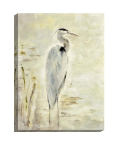 Paragon Great Blue- Gallery Wrap Wall Art, 41" X 31" In Multi