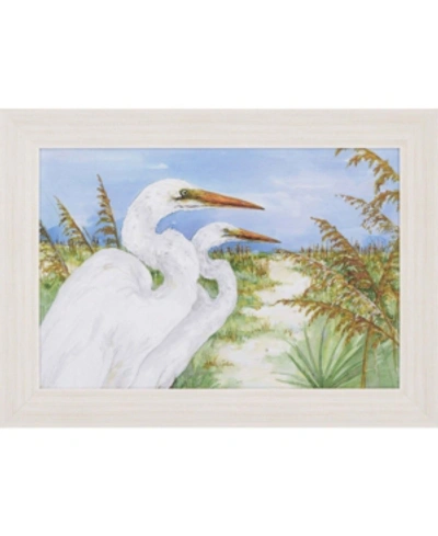 Paragon Great Egrets Framed Wall Art, 31" X 43" In Multi