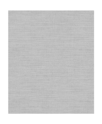 Advantage 21" X 396" Perdita Light Linen Wallpaper In Gray