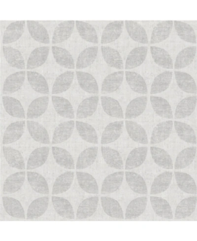 A-street Prints 20.5" X 396" Polaris Geometric Wallpaper In Gray