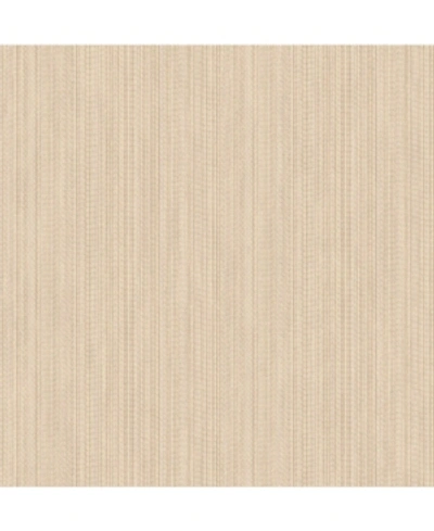 Advantage 20.5" X 369" Vail Rose Texture Wallpaper In Gold