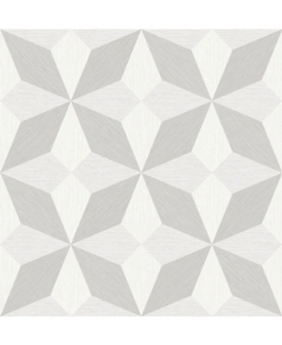 A-street Prints 20.5" X 396" Valiant Geometric Wallpaper In Ivory