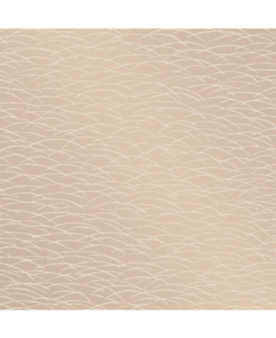 A-street Prints A-street 20.5" X 396" Prints Hono Abstract Wave Wallpaper In Beige