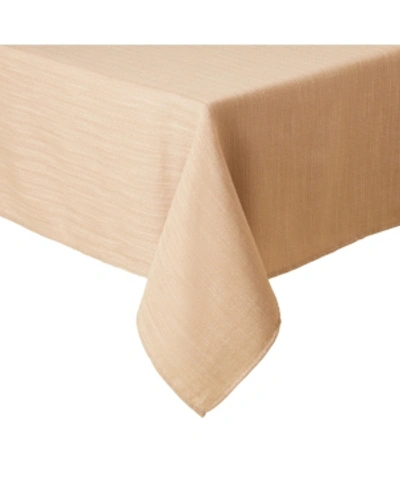 Town & Country Living Mckenna Tablecloth, 60"x 102" In Deep Redwood