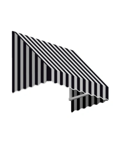 Awntech 5' San Francisco Window/entry Awning, 16" H X 30" D In Black Whit
