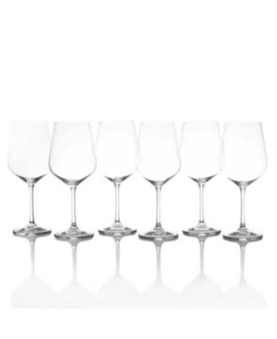 Mikasa Gianna White Wine Glasses, Set Of 6 In Clear