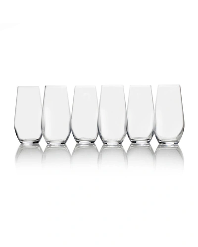 Mikasa Gianna Highball Glasses, Set Of 6 In Clear