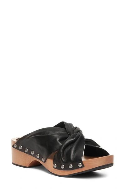 Kelsi Dagger Brooklyn Sprinter Slide Sandal In Black