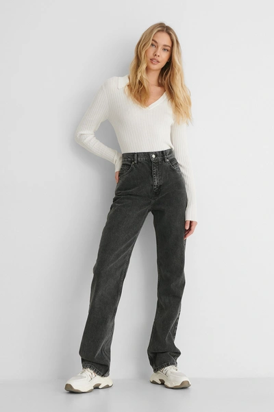 MANGO MANGO URBANITA JEANS - GREY 