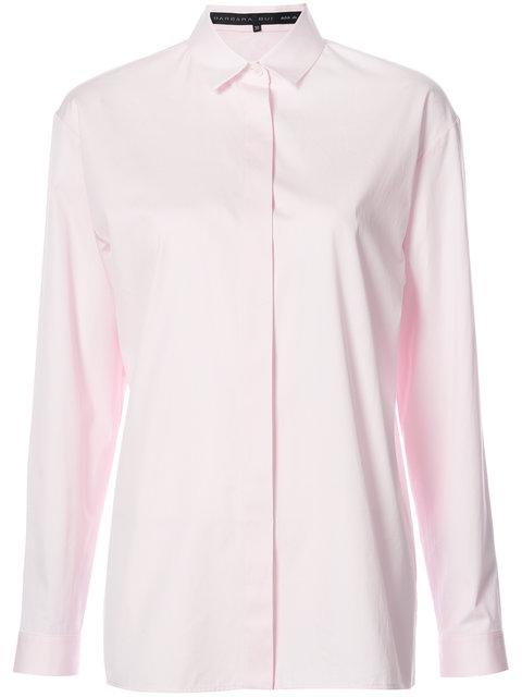 Barbara Bui - Classic Shirt In Pink/purple | ModeSens